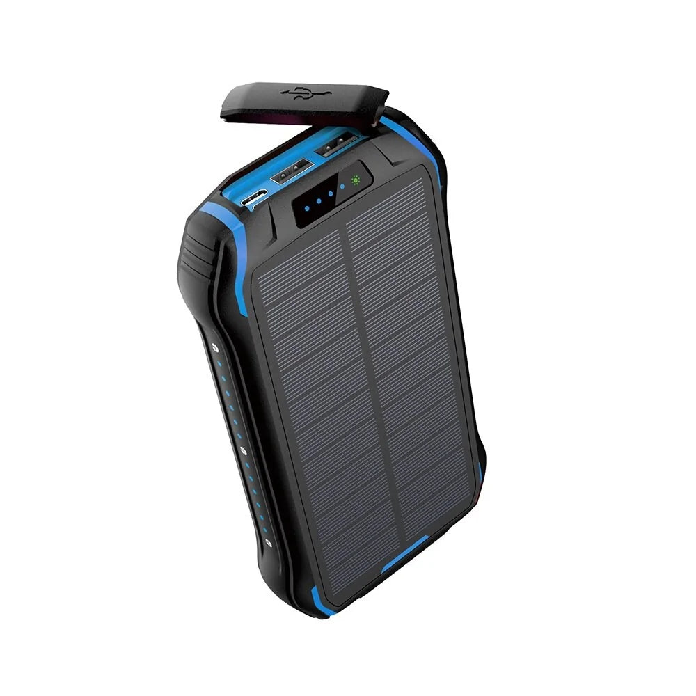 Portable Solar Power Bank 26800mAh (Wireless Charging)